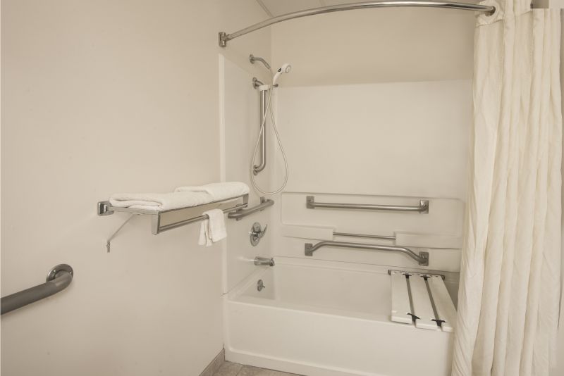 Accessible Bathtub with Safety Features